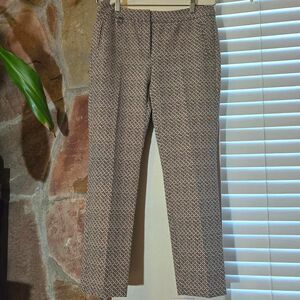 Adrianna Pappell Tweed Academia Tailored Slacks NWT